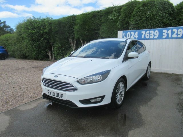 Ford Focus 1.0T Ecoboost Zetec Edition Hatchback A White #5