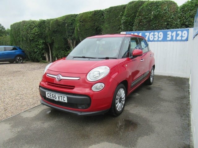 Fiat 500L 1.4 Pop Star Mpv Euro 6 95 Bhp CE66VTC Red #5