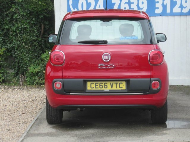 Fiat 500L 1.4 Pop Star Mpv Euro 6 95 Bhp CE66VTC Red #6