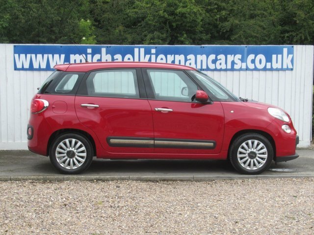 Fiat 500L 1.4 Pop Star Mpv Euro 6 95 Bhp CE66VTC Red #2