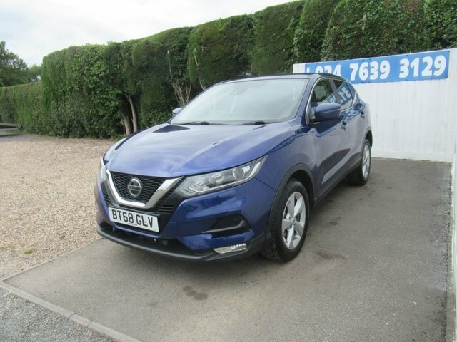 Nissan Qashqai 1.5 Dci Acenta Premium Suv Euro BT68GLV Blue #5