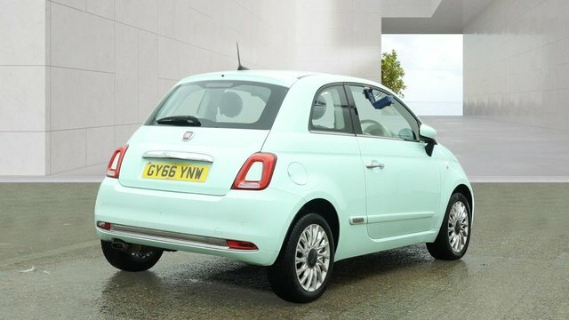 Fiat 500 1.2 Lounge Hatchback Euro 6 S S Green #4