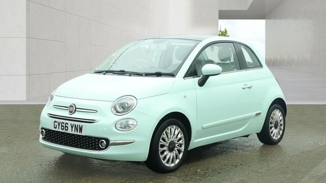 Fiat 500 1.2 Lounge Hatchback Euro 6 S S Green #2