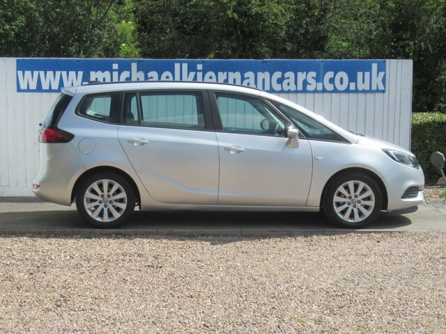 Vauxhall Zafira Tourer 1.4I Turbo Design Mpv Euro 6 14 Silver #2