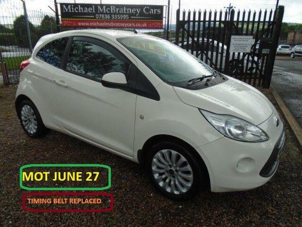 Ford KA 1.2 Zetec Euro 5 S S White