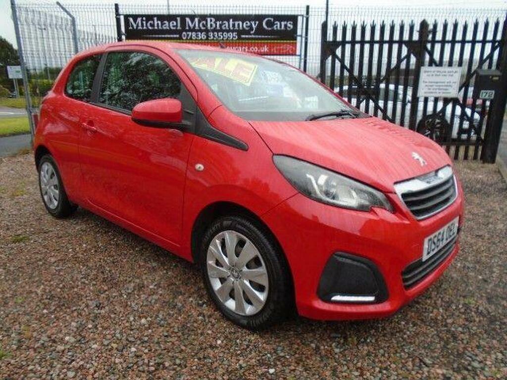 Peugeot 108 1.0 Vti Active Euro 5 Red