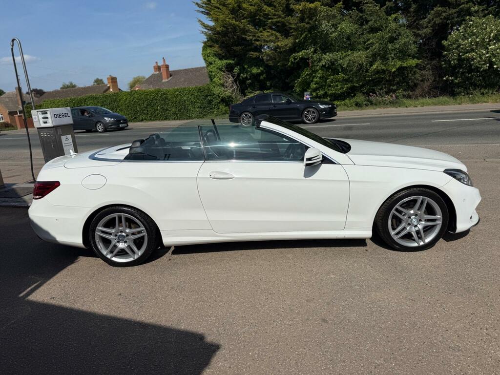 Mercedes-Benz E Class 2.1 E220 Bluetec Amg Line Cabriolet G-tronic Euro RJ64ZFA White #5
