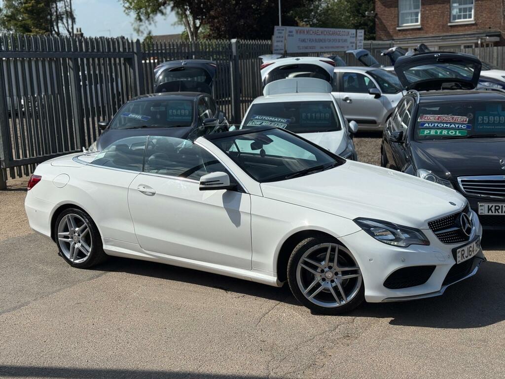 Mercedes-Benz E Class 2.1 E220 Bluetec Amg Line Cabriolet G-tronic Euro White