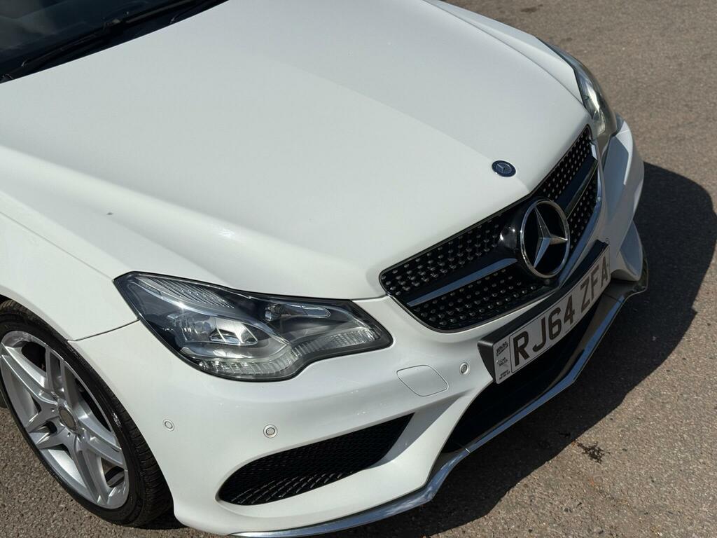 Mercedes-Benz E Class 2.1 E220 Bluetec Amg Line Cabriolet G-tronic Euro RJ64ZFA White #3