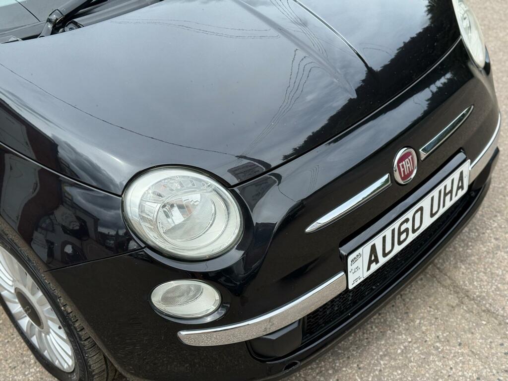 Fiat 500 1.2 Lounge Euro 5 Ss AU60UHA Black #2