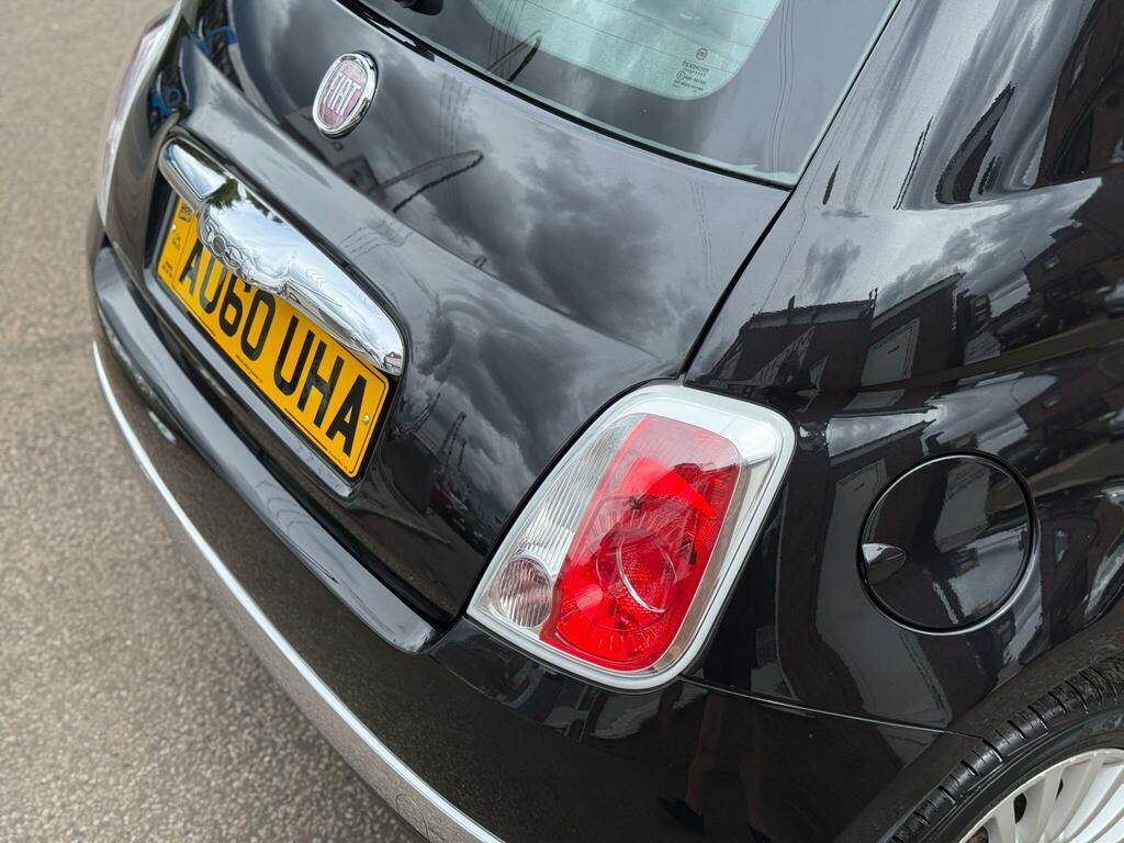 Fiat 500 1.2 Lounge Euro 5 Ss AU60UHA Black #3