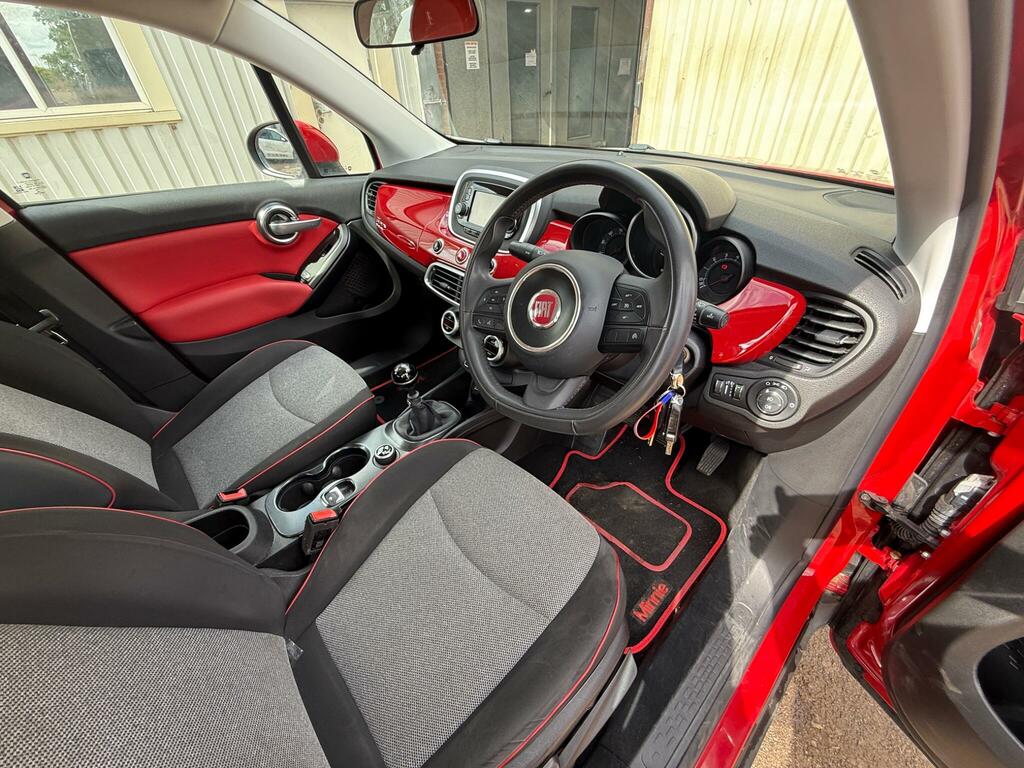 Fiat 500X 1.6 E-torq Pop Star Euro 6 Red #2