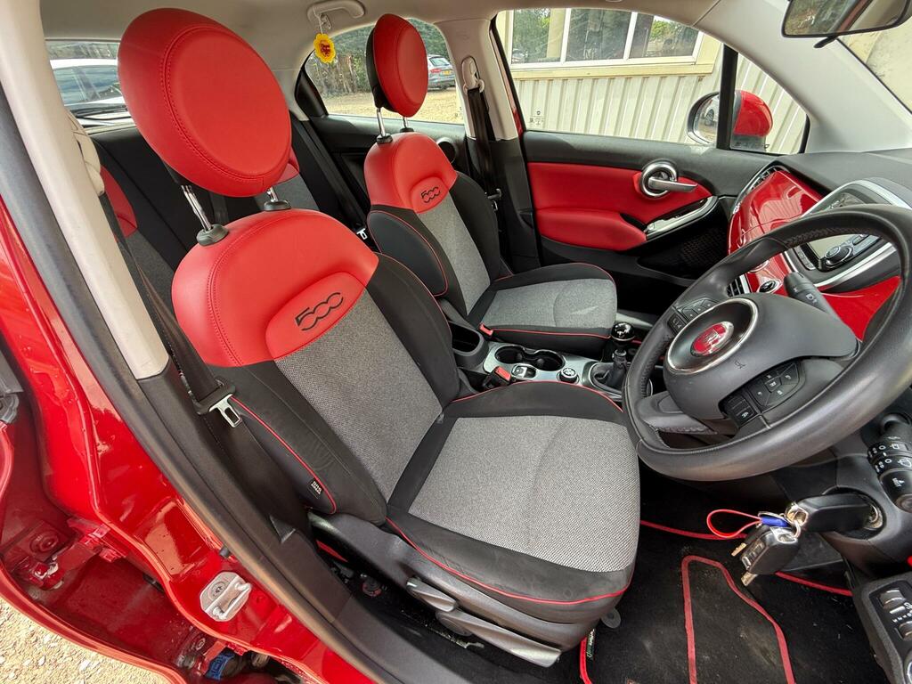 Fiat 500X 1.6 E-torq Pop Star Euro 6 Red #3
