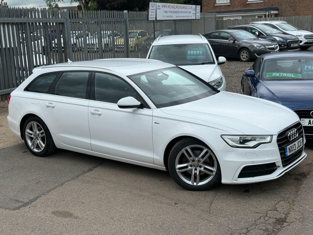 Audi A6 Avant 2.0 Tdi S Line Multitronic Euro 5 Ss White