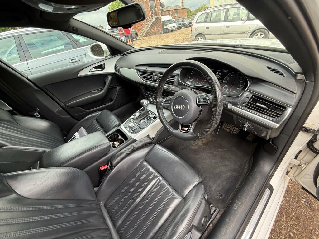 Audi A6 Avant 2.0 Tdi S Line Multitronic Euro 5 Ss White #2