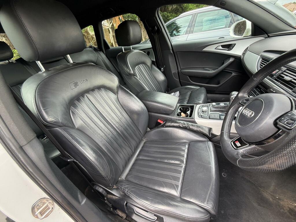 Audi A6 Avant 2.0 Tdi S Line Multitronic Euro 5 Ss White #3
