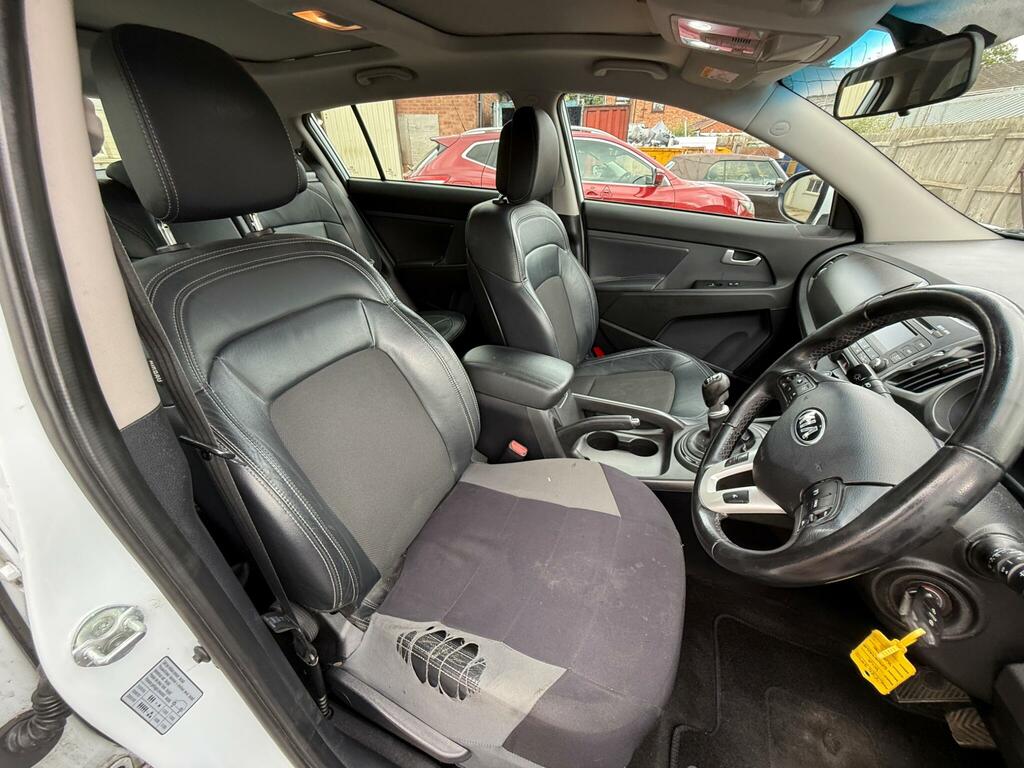 Kia Sportage 2.0 Crdi Kx-2 Awd Euro 5 White #3