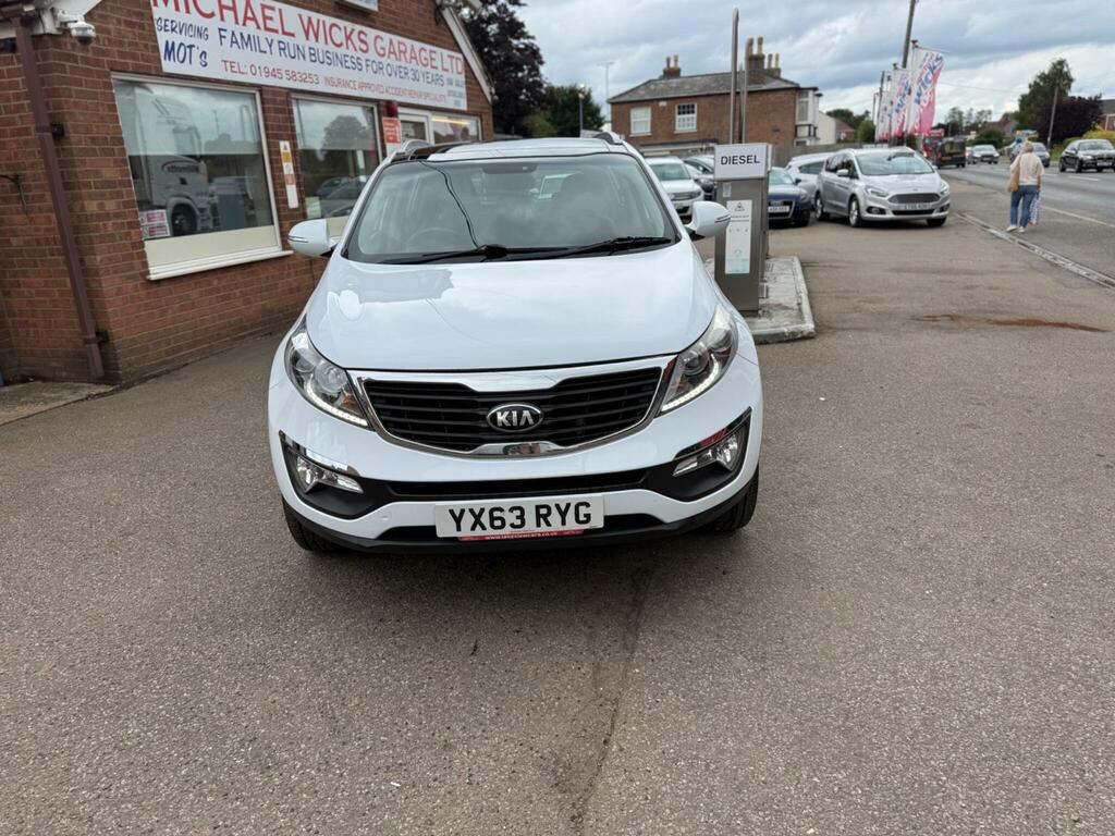 Kia Sportage Crdi 2 114 White #9