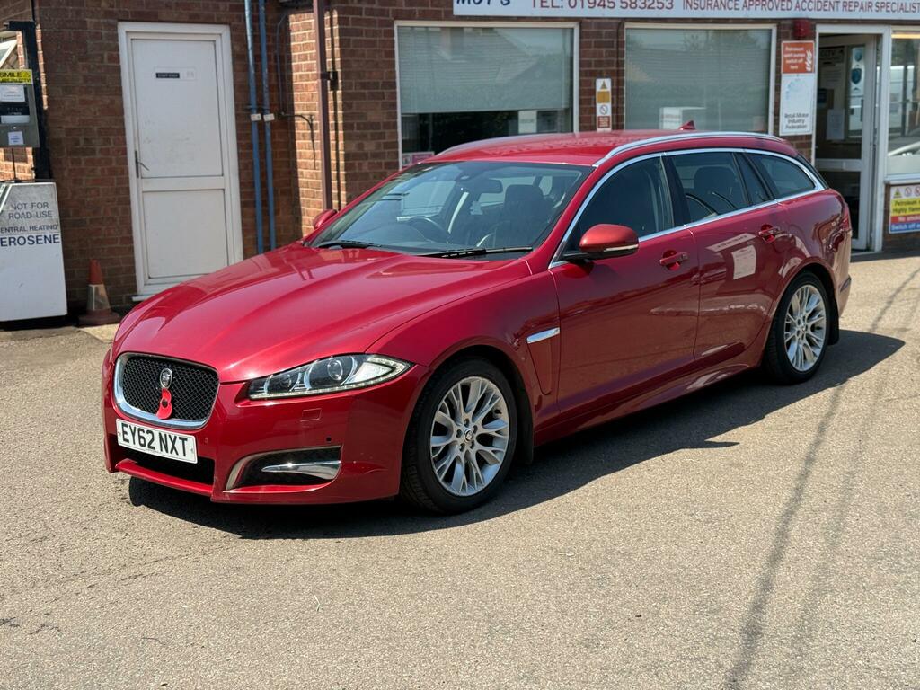 Jaguar XF 2.2D Sport Sportbrake Euro 5 Ss Red #6