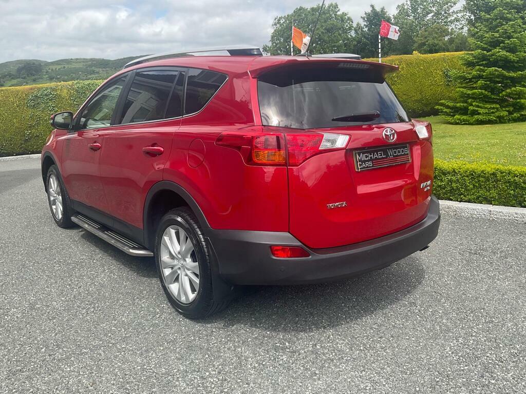 Toyota Rav 4 2.2 D-4d Invincible 4Wd Euro 5 Red #4