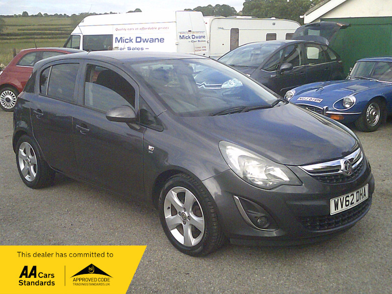 Vauxhall Corsa Sxi Ac 5 Speed WV62DHA Grey