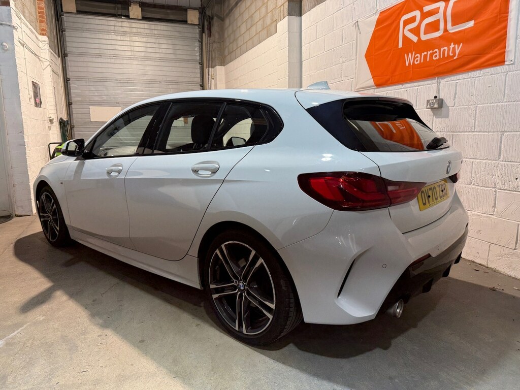 BMW 1 Series 118I M Sport OV70ZBO White #3