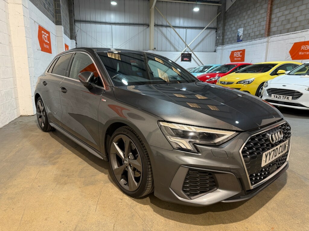 Audi A3 35 Tdi S Line S Tronic YY70CUW Grey #5