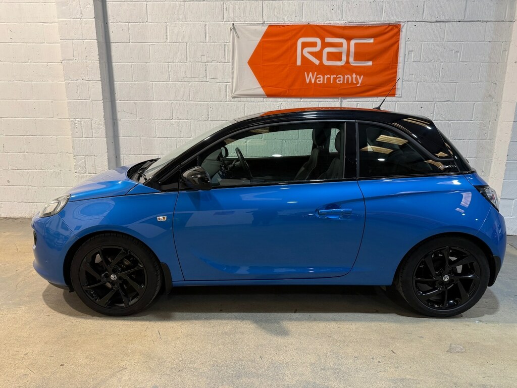 Vauxhall Adam 1.2I Energised BW18YRS Blue #2