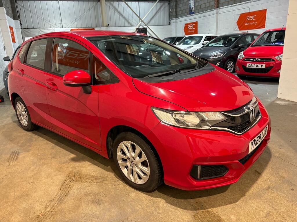 Honda Jazz 1.3 I-vtec Se Navi Cvt YK69LUB Red #6