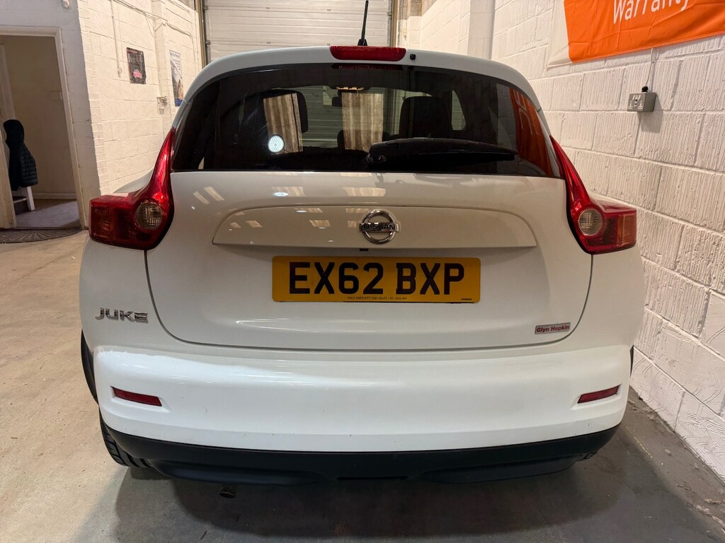 Nissan Juke 1.6 Tekna Cvt White #4