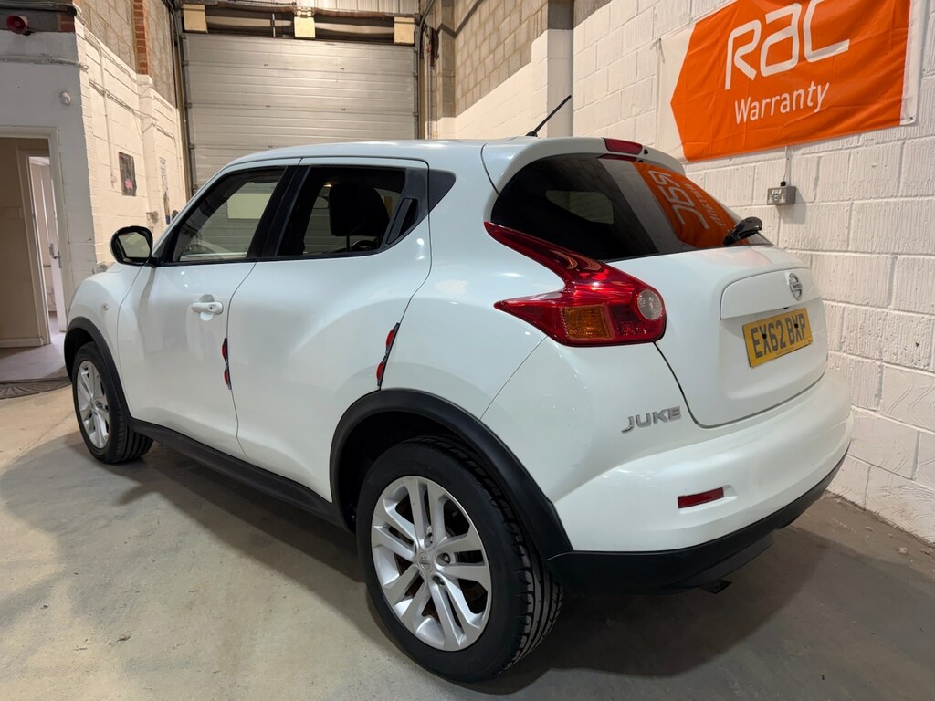 Nissan Juke 1.6 Tekna Cvt White #3