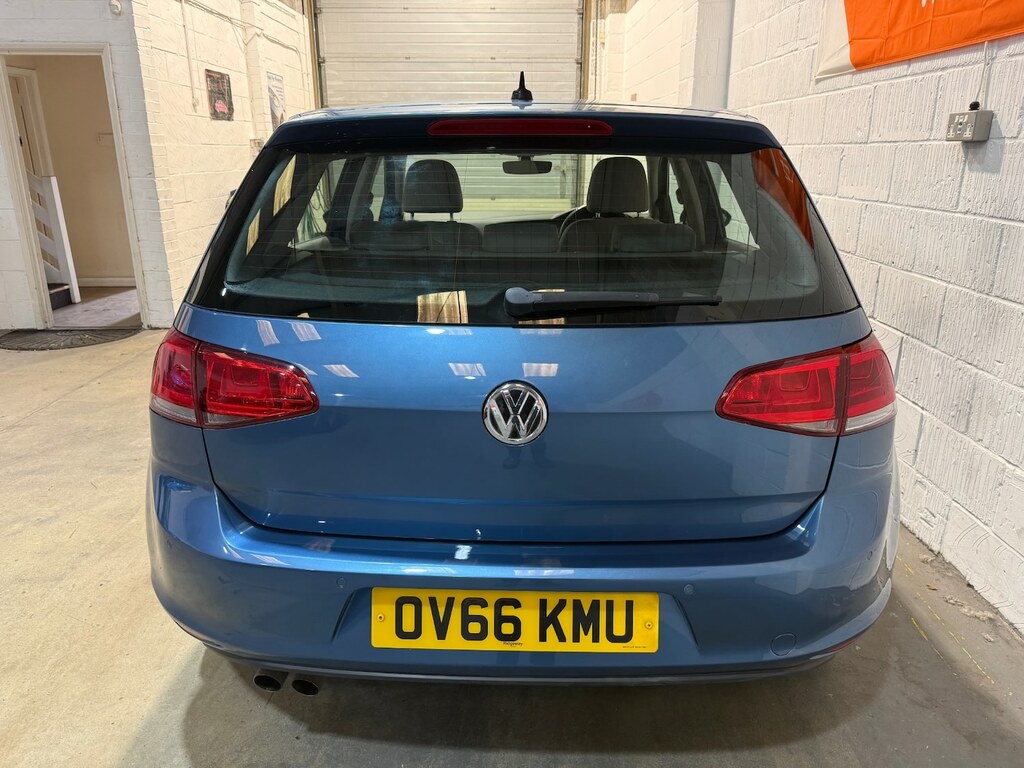 Volkswagen Golf 1.4 Tsi 125 Match Edition Dsg Blue #4
