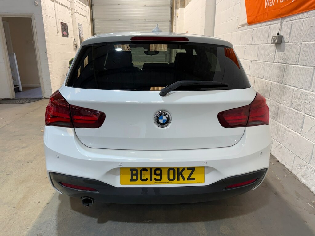 BMW 1 Series 116D M Sport Shadow Ed Step BC19OKZ White #4