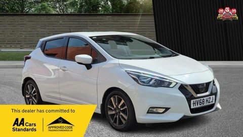Nissan Micra Ig-t N-connecta White