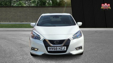 Nissan Micra Ig-t N-connecta HV68HZJ White #3