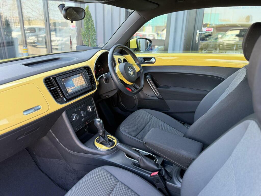 Volkswagen Beetle 1.2 Tsi Design Dsg Yellow #2