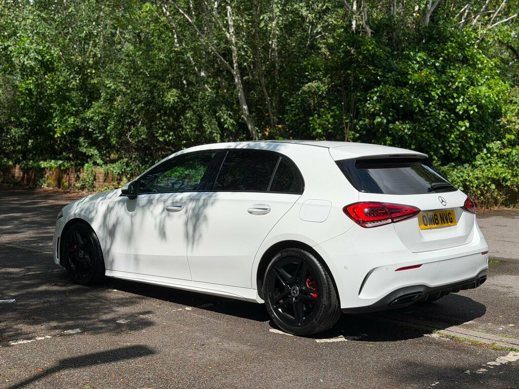 Mercedes-Benz A Class 1.3 A200 Amg Line Premium 7G-dct Euro 6 Ss White #5