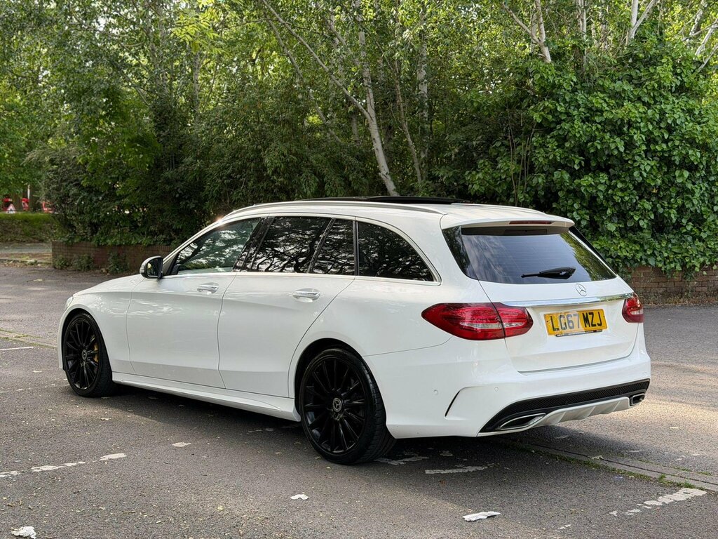 Mercedes-Benz C Class 2.1 C220d Amg Line Premium G-tronic Euro 6 Ss White #5
