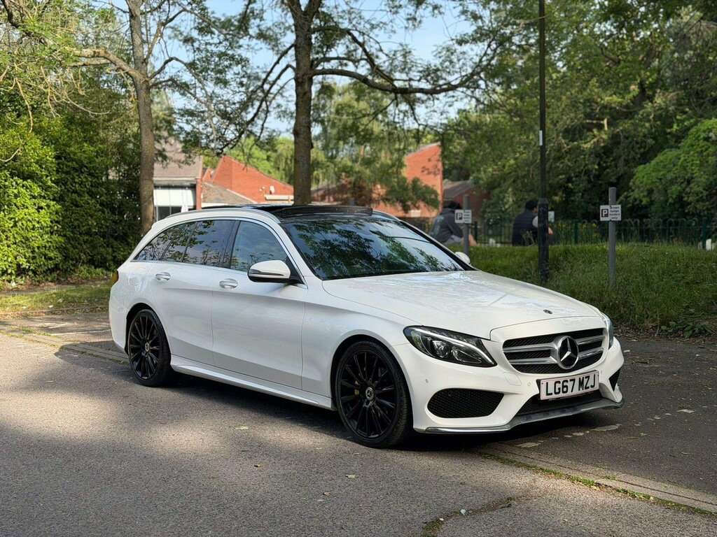 Mercedes-Benz C Class 2.1 C220d Amg Line Premium G-tronic Euro 6 Ss White