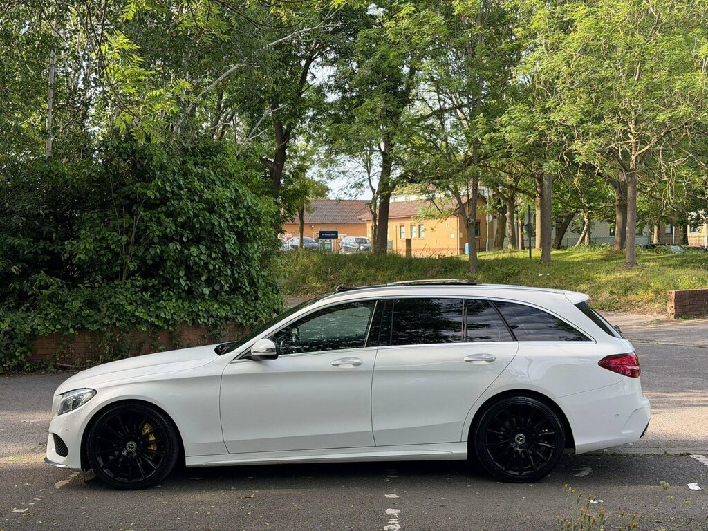 Mercedes-Benz C Class 2.1 C220d Amg Line Premium G-tronic Euro 6 Ss White #6