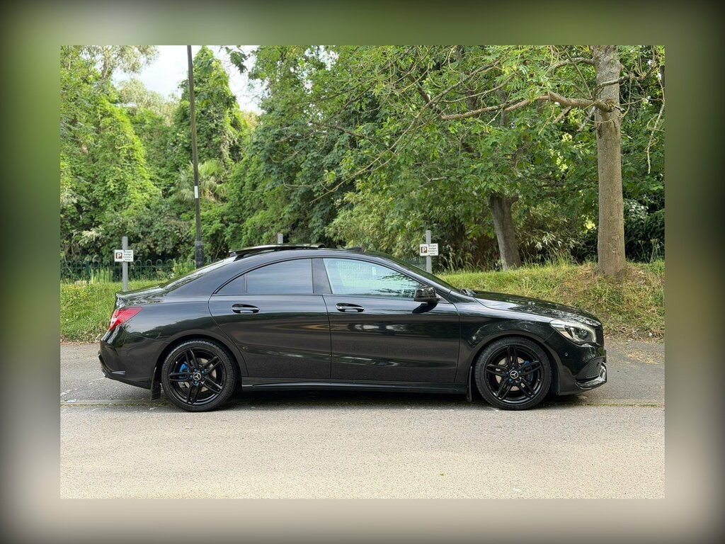 Mercedes-Benz CLA Class 1.6 Cla180 Amg Line Coupe Euro 6 Ss Black #3