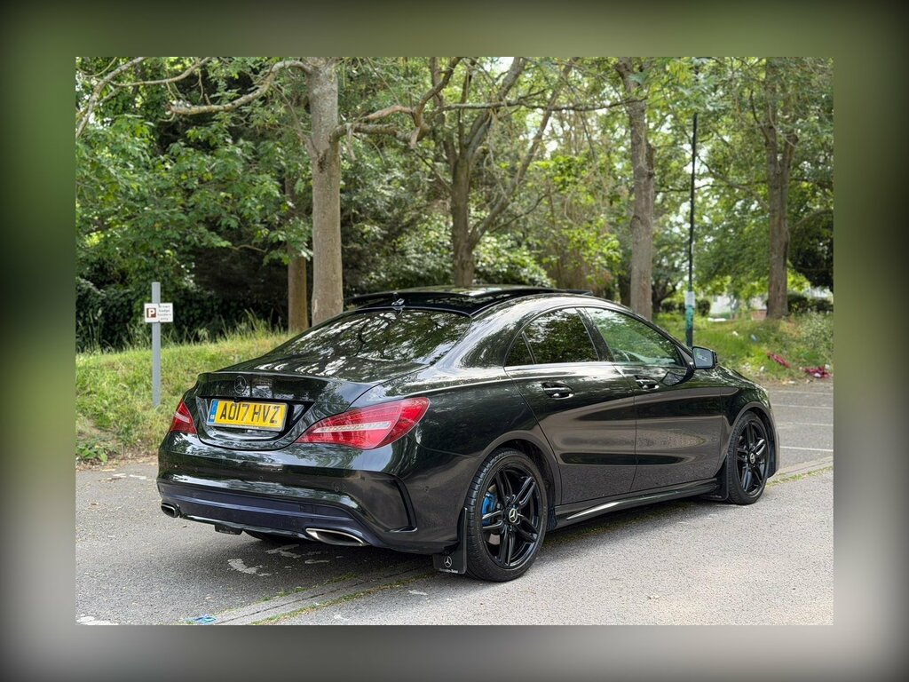 Mercedes-Benz CLA Class 1.6 Cla180 Amg Line Coupe Euro 6 Ss Black #4