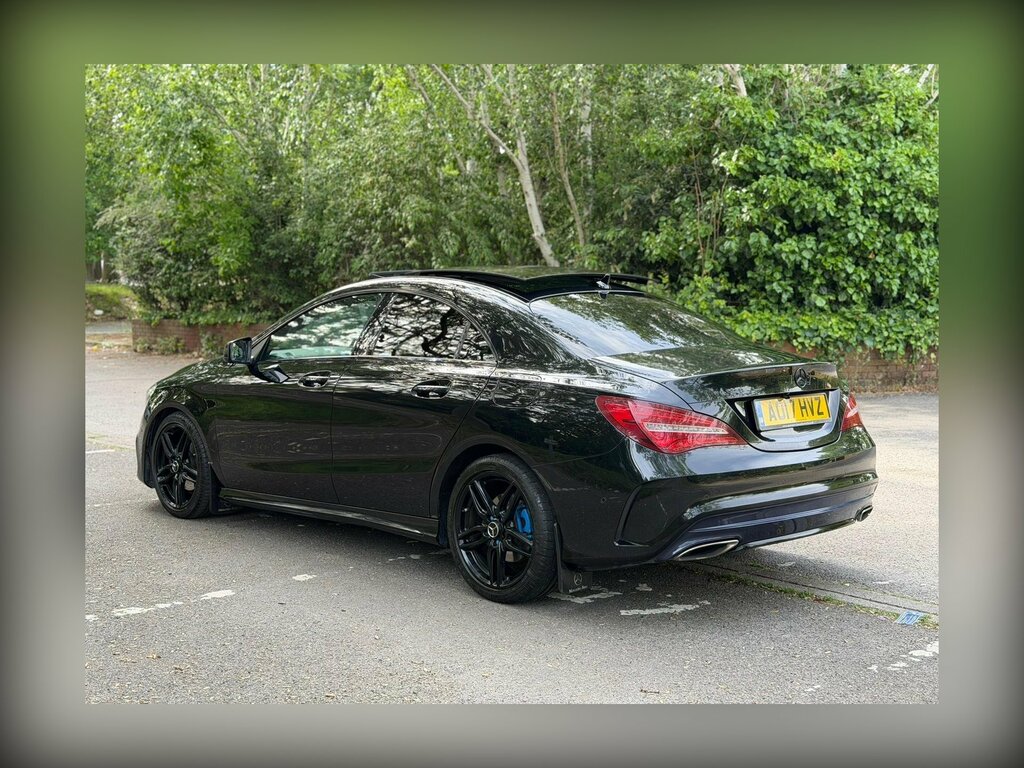 Mercedes-Benz CLA Class 1.6 Cla180 Amg Line Coupe Euro 6 Ss Black #6