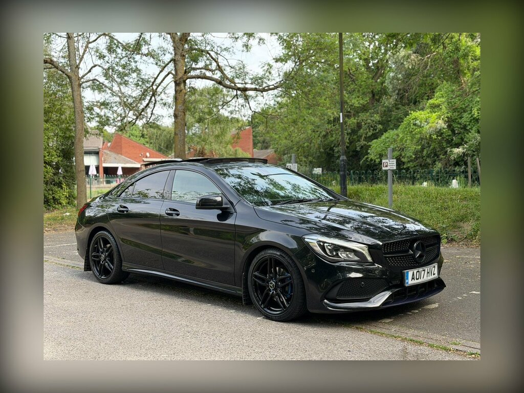 Mercedes-Benz CLA Class 1.6 Cla180 Amg Line Coupe Euro 6 Ss Black