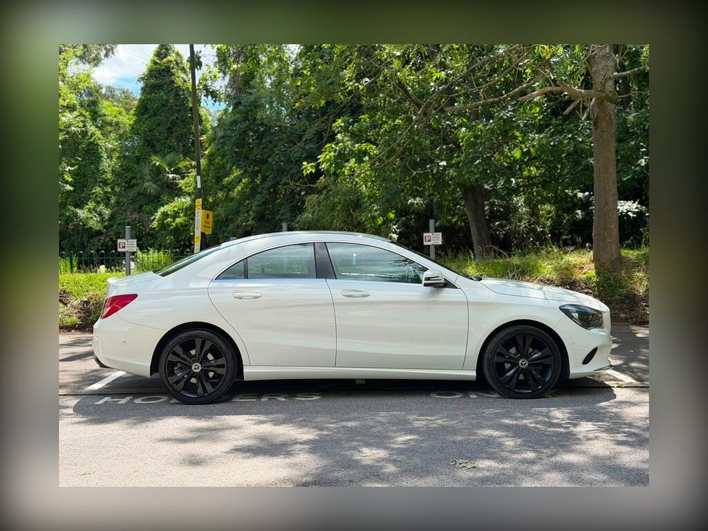 Mercedes-Benz CLA Class 2.1 Cla200d Sport Coupe 7G-dct Euro 6 Ss White #2