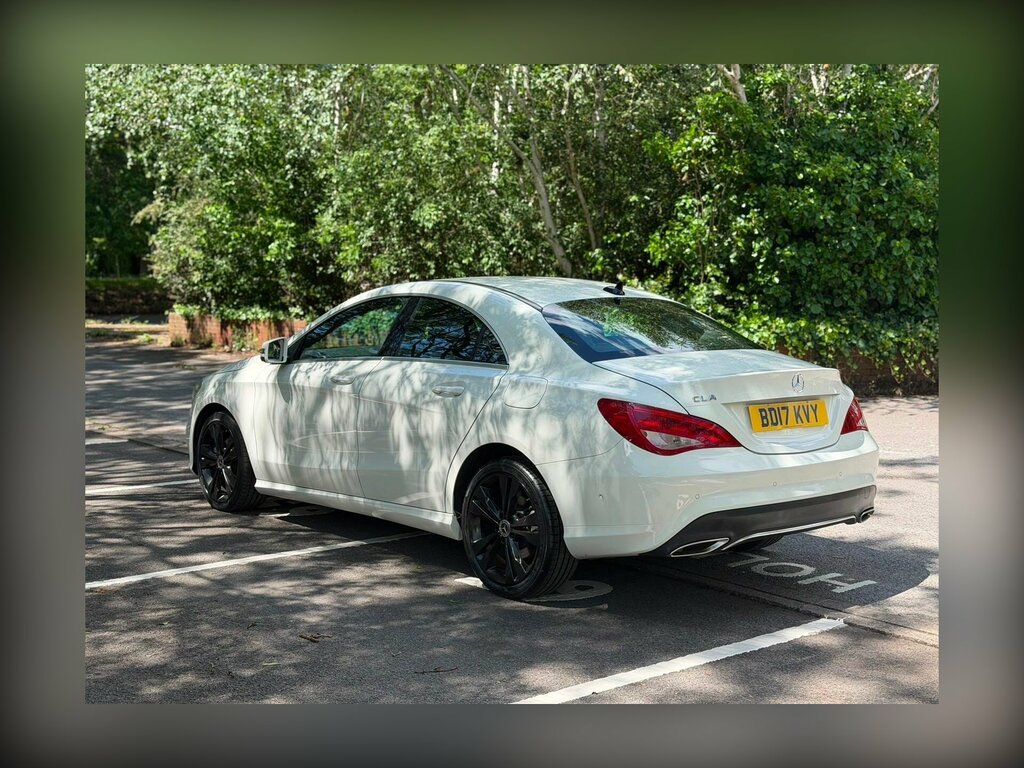 Mercedes-Benz CLA Class 2.1 Cla200d Sport Coupe 7G-dct Euro 6 Ss White #5