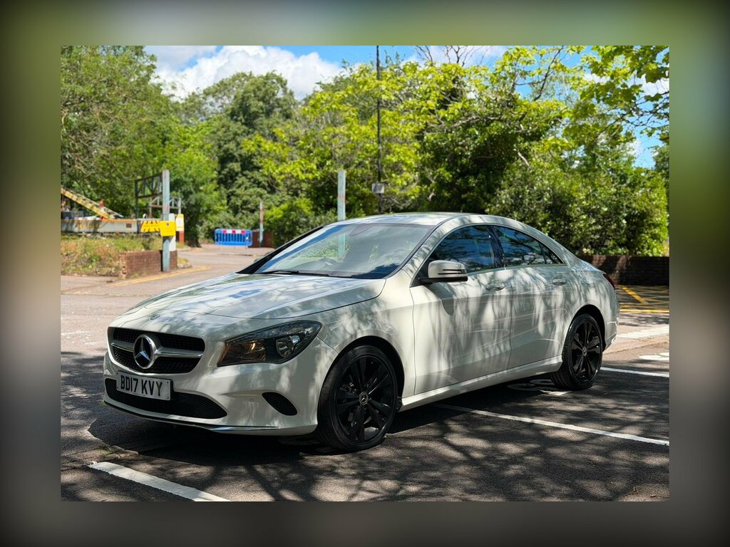 Mercedes-Benz CLA Class 2.1 Cla200d Sport Coupe 7G-dct Euro 6 Ss White #6