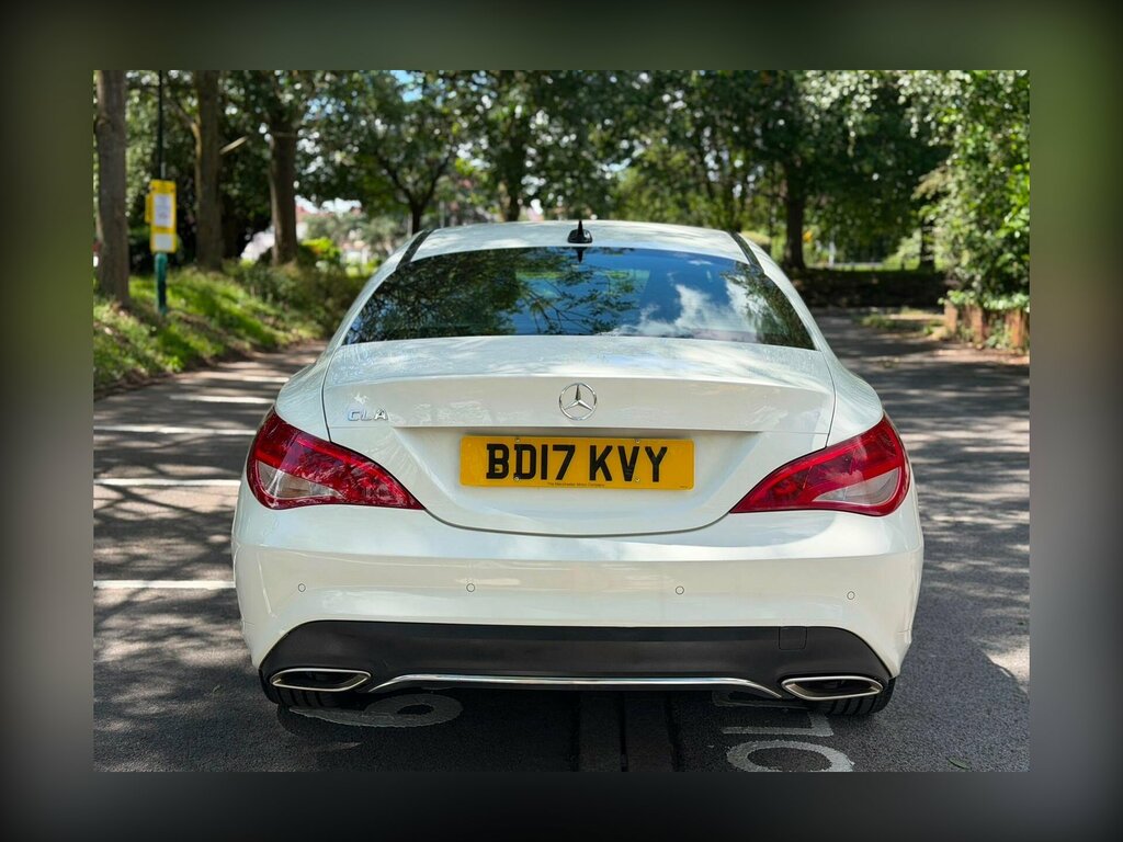 Mercedes-Benz CLA Class 2.1 Cla200d Sport Coupe 7G-dct Euro 6 Ss White #4