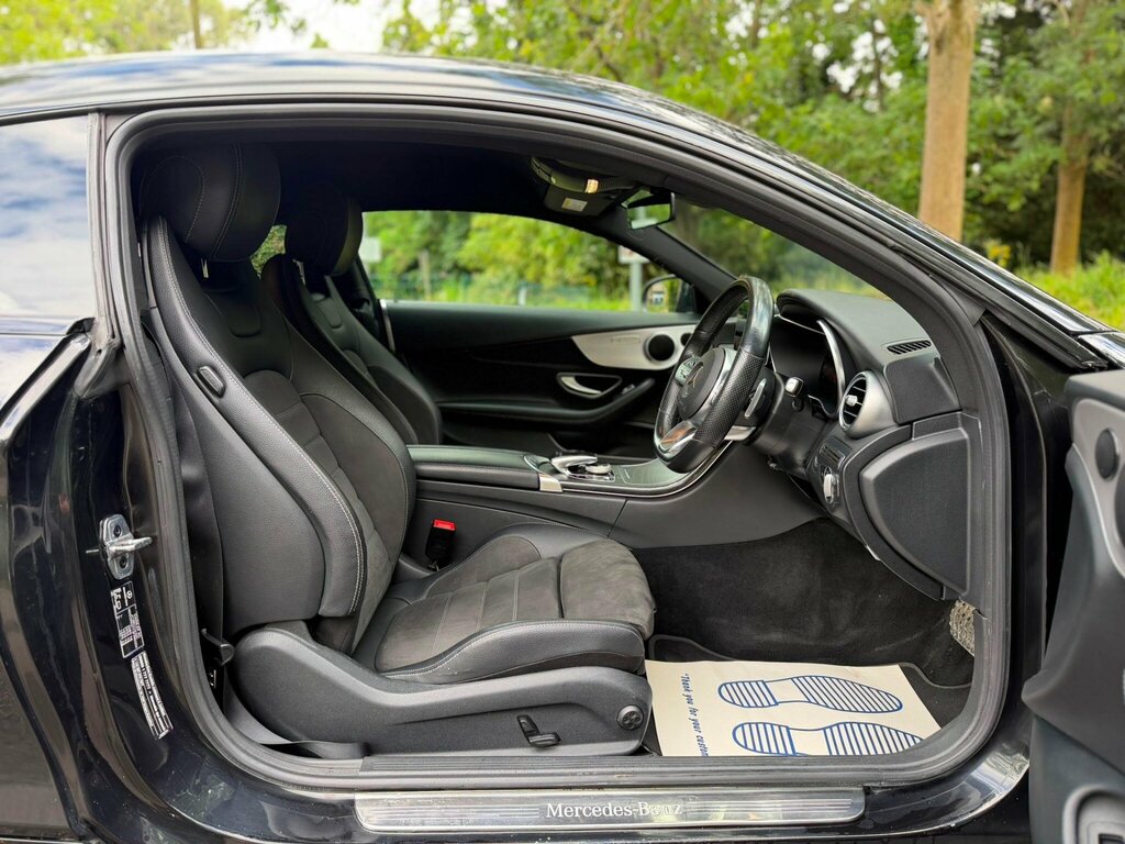 Mercedes-Benz C Class Coupe Black #15