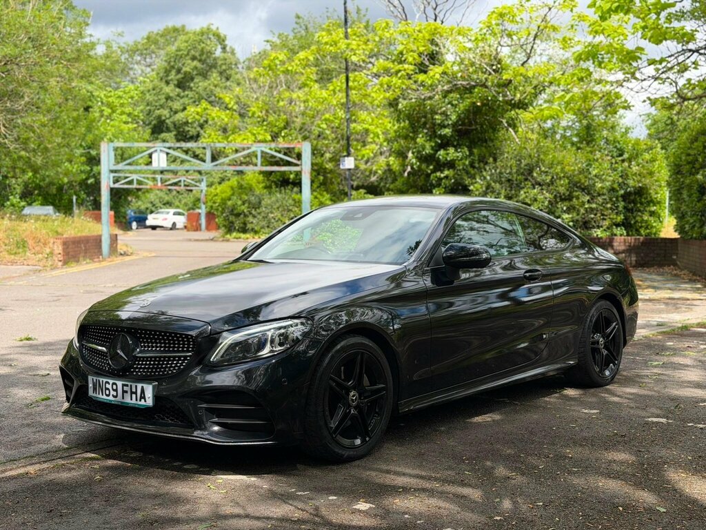 Mercedes-Benz C Class Coupe Black #7